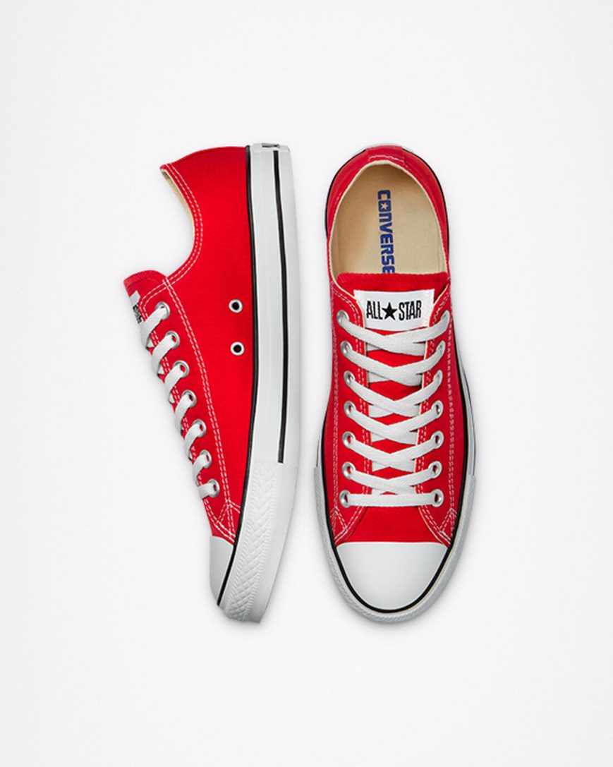 Men's Converse Chuck Taylor All Star Classic Low Top Shoes Red | AU 9651CQ